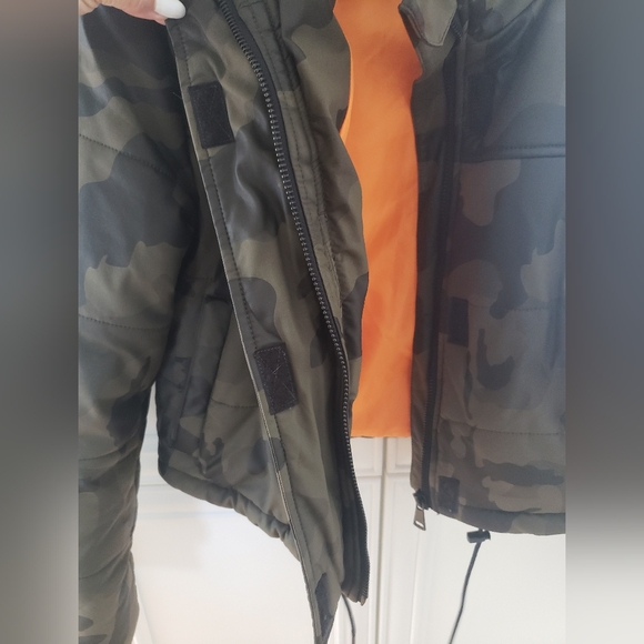 Bagatelle puffer camo jacket M-L - Picture 9 of 11